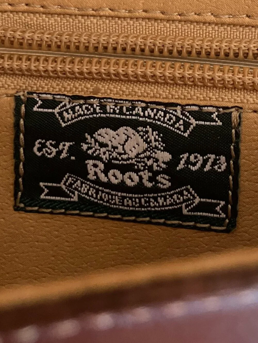 Vintage Roots x Canadian Pacific Leather Passport Wallet - Made in Canada